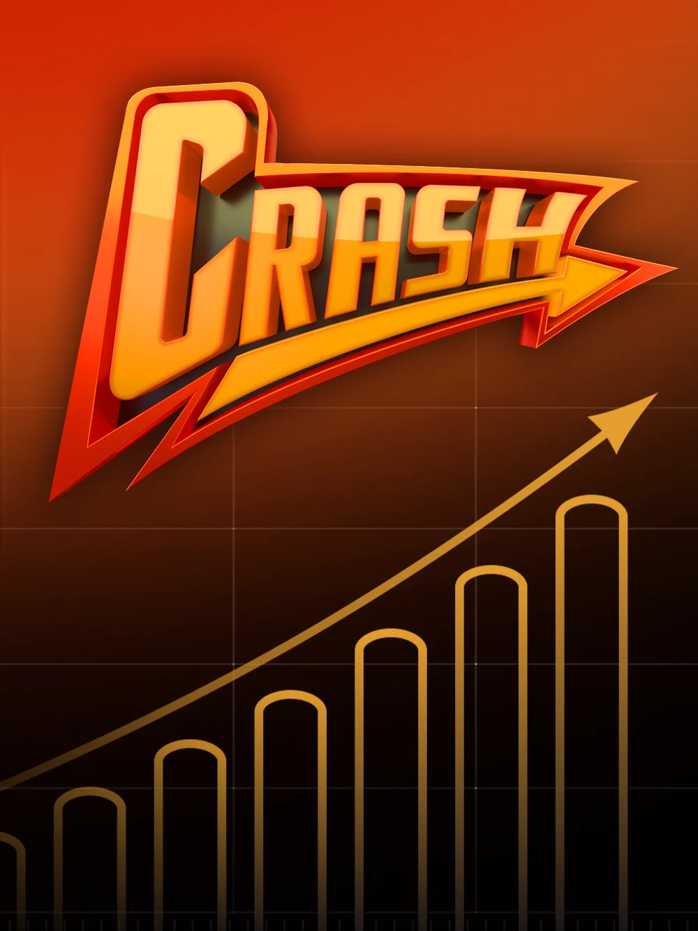 Juego crash minimalista con picos de emoción y timing preciso.